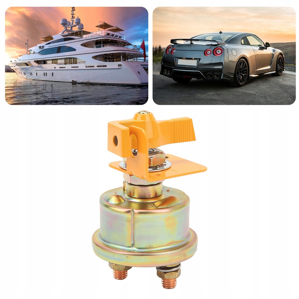 фото №12, Поворотний вимикач акумулятор 300a вимикач акумулятор 12 v/24 v ze сталь