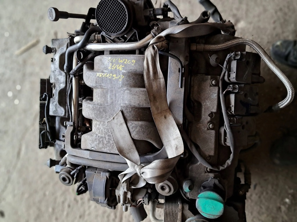 фото №6, Mercedes clk w209 2.4 v6 двигатель kompletny 112912