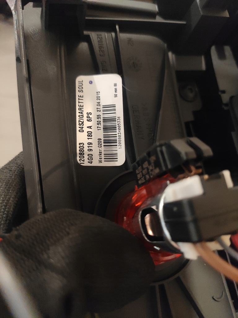 фото №14, Audi a7 4g 4g8 lift защита консоли центральной задняя решётка обдув idealna