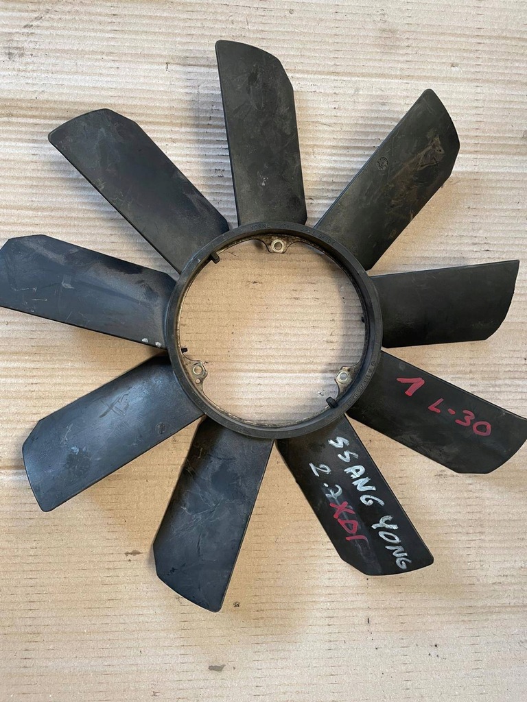 фото №1, Ssangyong rexton 2004 крыльчатка вентилятора