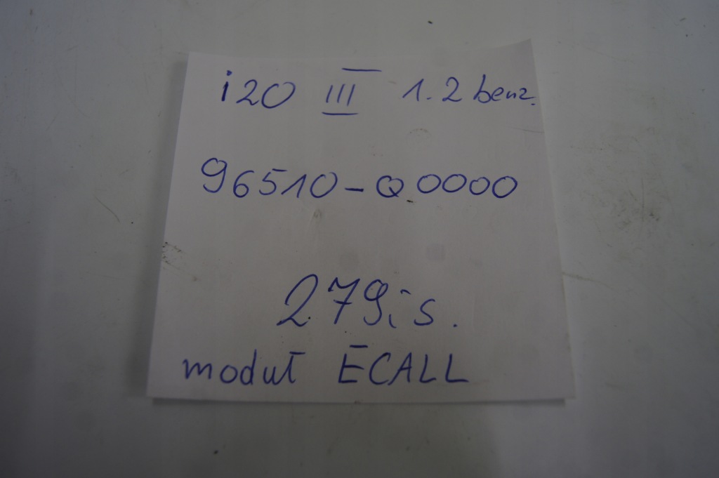 фото №5, Hyundai i20 iii 1.2 b hb модуль ecall 96510-q0000