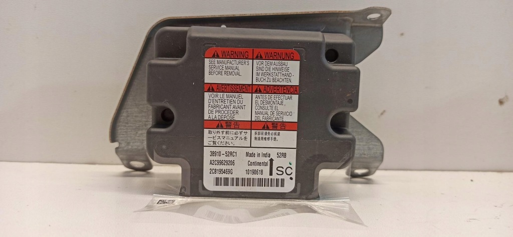 фото №1, Suzuki swift mk8 модуль датчик подушка безопасности 38910-52rc1