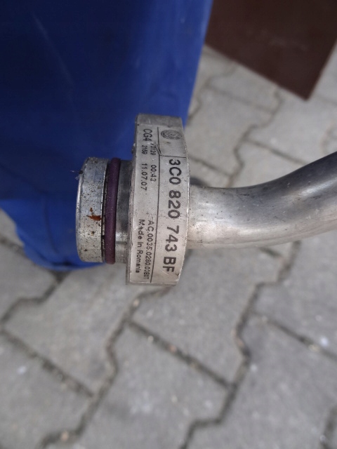 фото №9, Wąż трубка кондиціонера vw passat b6 2.0 tdi