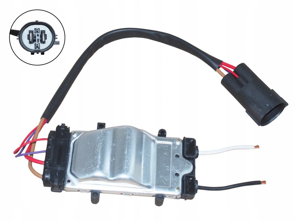 фото №1, Резистор модуль вентилятора mercedes a w169 b w245