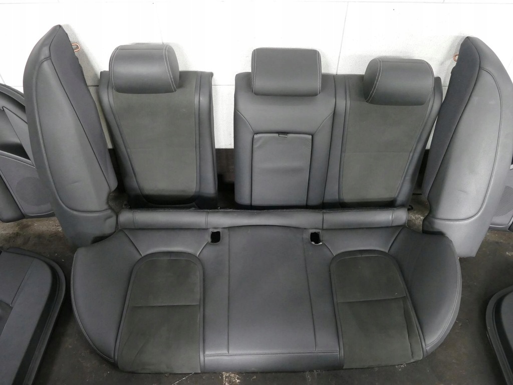 фото №12, Jaguar xf r сидіння заднє сидіння обшивки alcantara комплект