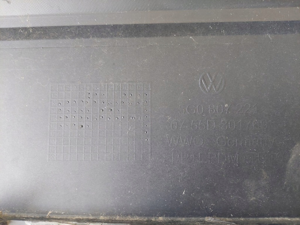 фото №6, Vw golf 7 lift gti gtd 5g0 бампер перед 5g0807221