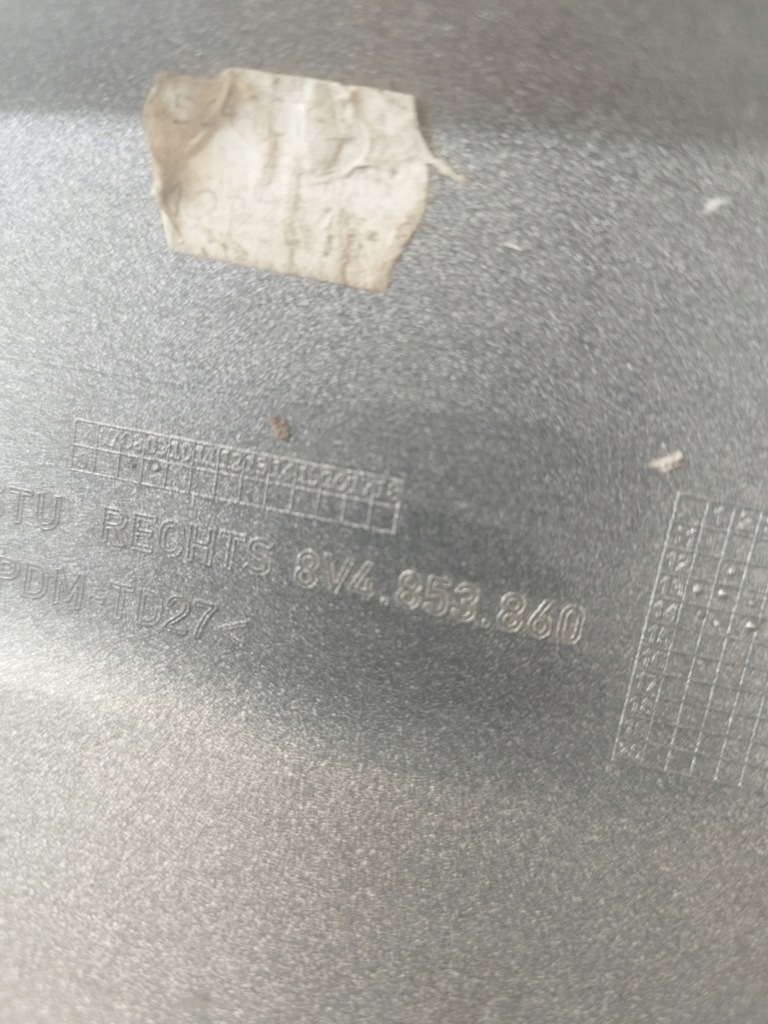 фото №5, Молдинг накладка поріг права audi s3 a3 rs3 8v4853860 ładna