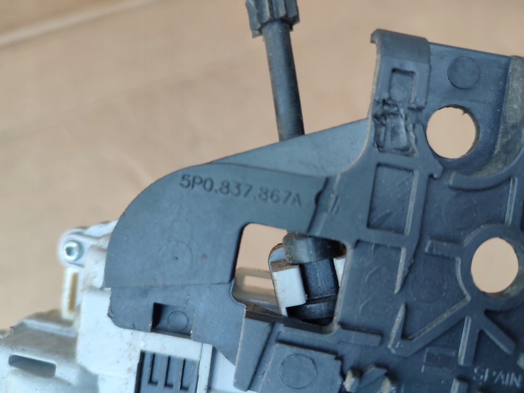 фото №6, Замок дверь левый перед водителя seat altea xl europa 9pin оригинал