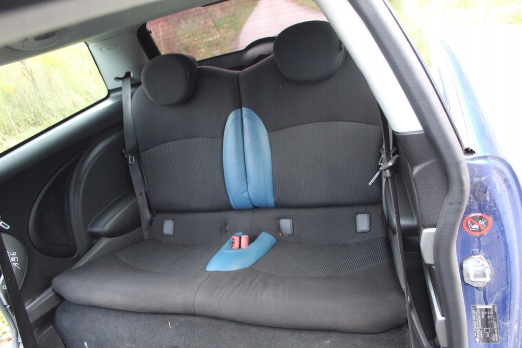 фото №7, Сидіння заднє сидіння обшивки mini r56 pół шкіра works