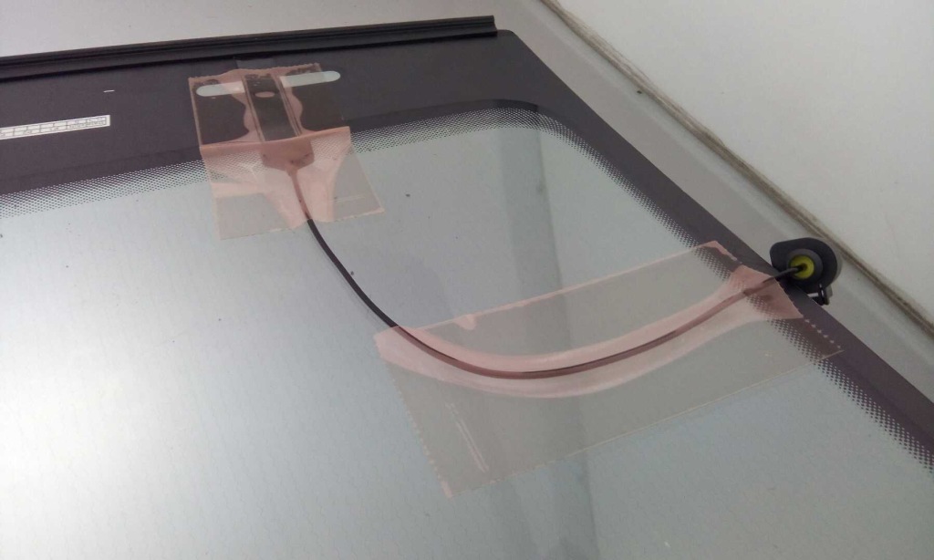 фото №6, Скло лобове vw golf vii 12- датчик обігрів nowa