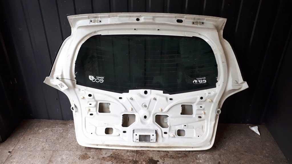 фото №7, Крышка багажника задняя renault clio iii белый 2014r 3/5 дверь