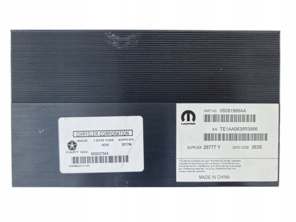 фото №1, Jeep cherokee kl 2.2 підсилювач