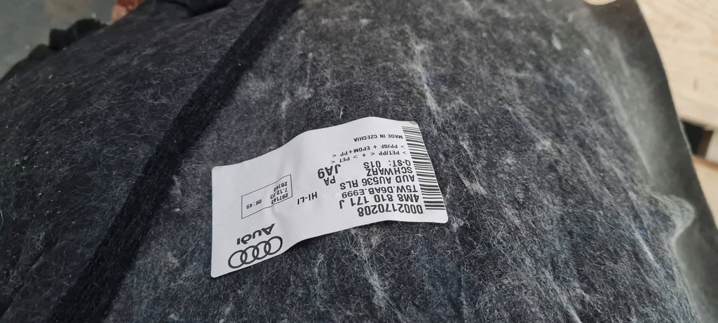 фото №9, Sq8 4m q8 подкрылок левая левый задняя материал 24r 4m8810171j