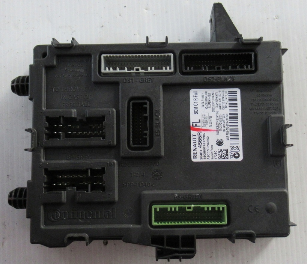 фото №1, Renault megane iv бортовой компьютер блок управления bcm
