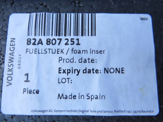 фото №9, Audi a1 82a кронштейн абсорбер przeedni перед 2018-