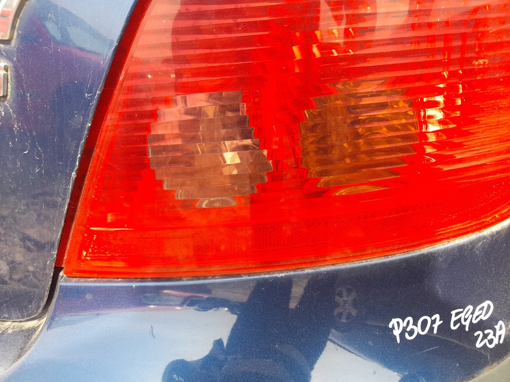 фото №6, Peugeot 307 лампа правий задня права задня