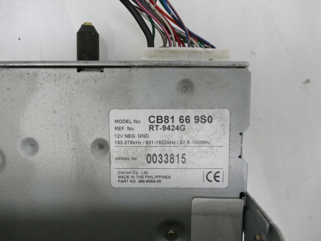 фото №4, Mazda premacy lift радіо cd fm програвач