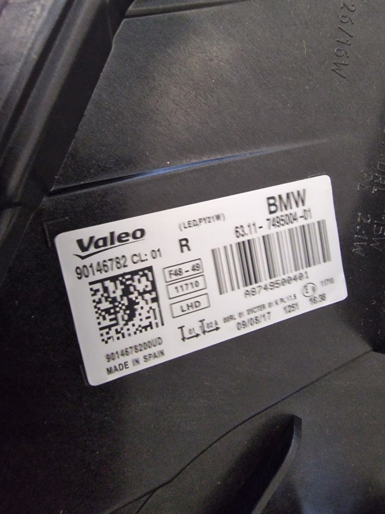 Bmw x1 f48 фонари full led вентилятор с Разборки