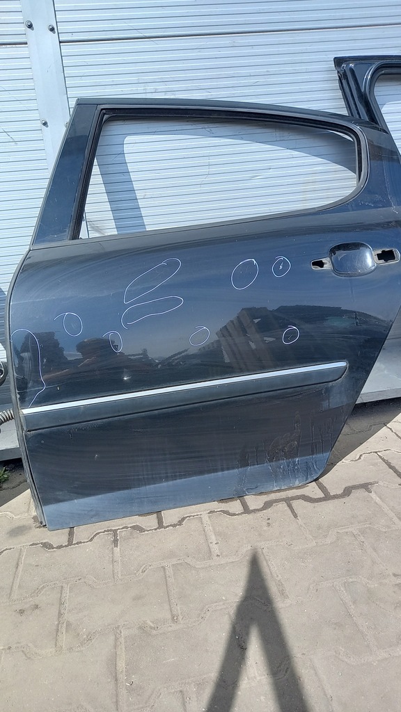 фото №1, Дверь левая задняя peugeot 407 06r sedan