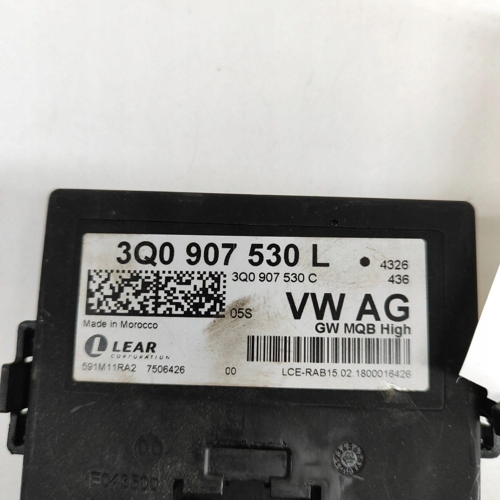 фото №6, Audi a3 s3 8v 2018 модуль управление шлюз