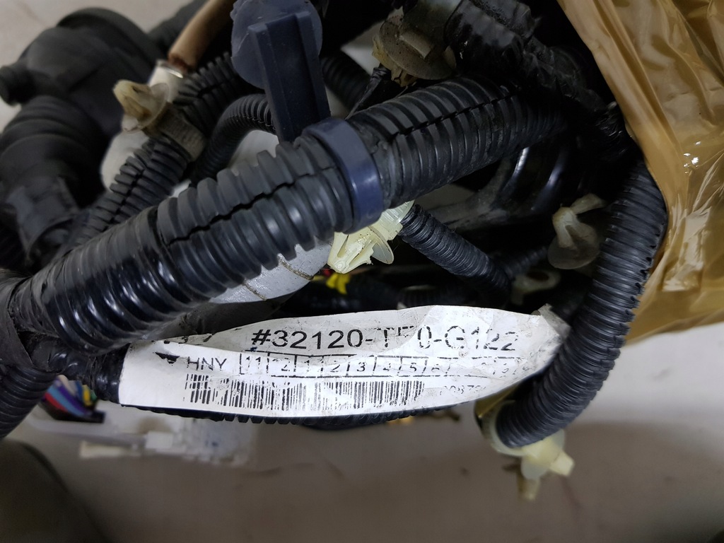 фото №4, Електропроводка джгут двигуна ліва eu honda jazz iii