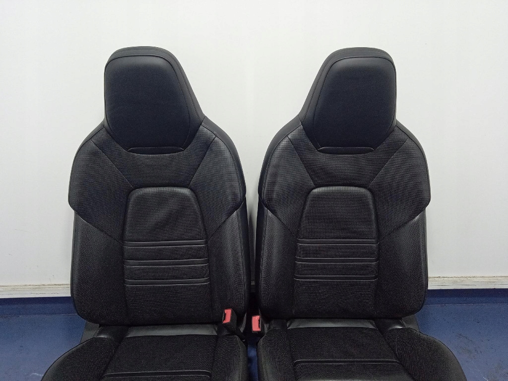 фото №8, Porsche cayenne iii 9y сиденья заднее сиденье обшивки салон кожа комплект