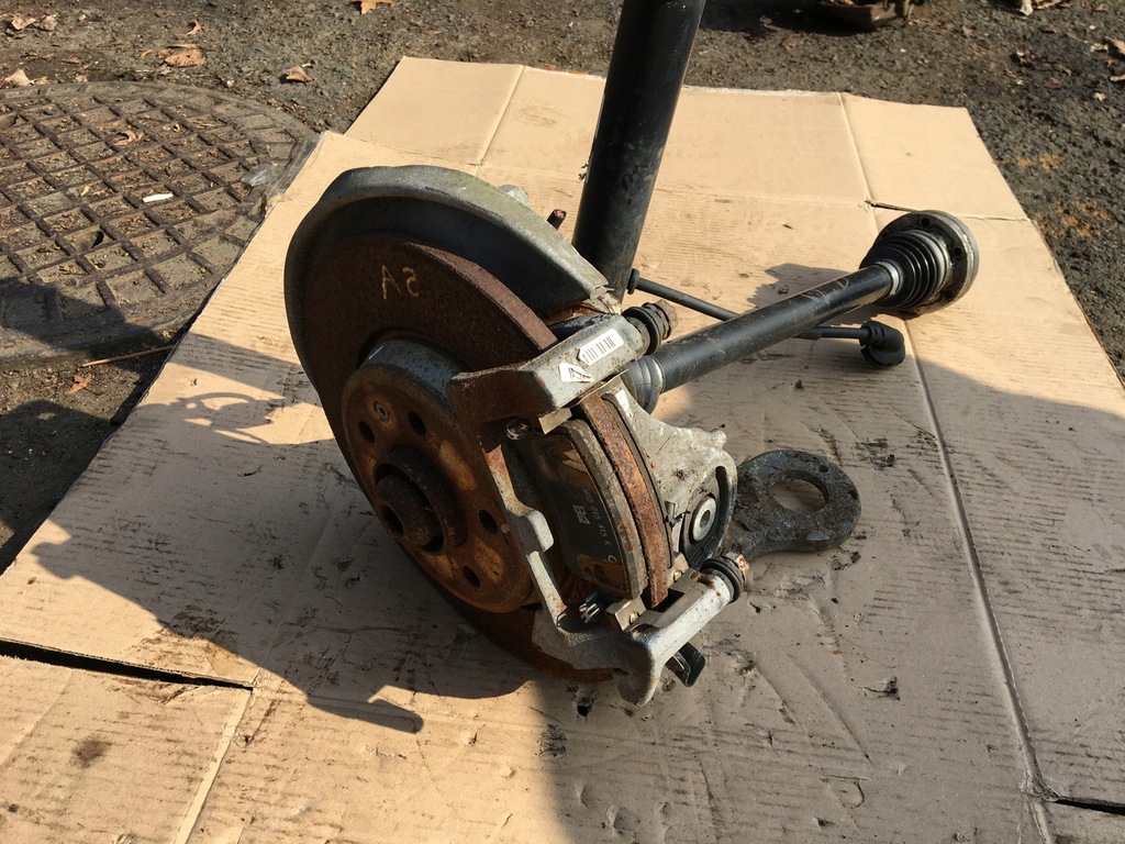 фото №4, Поворотный кулак правый задняя audi a4 b8 a5 quattro