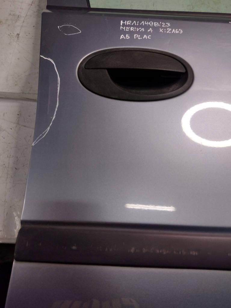 фото №13, Двері правий перед opel meriva a przedlift k: z163