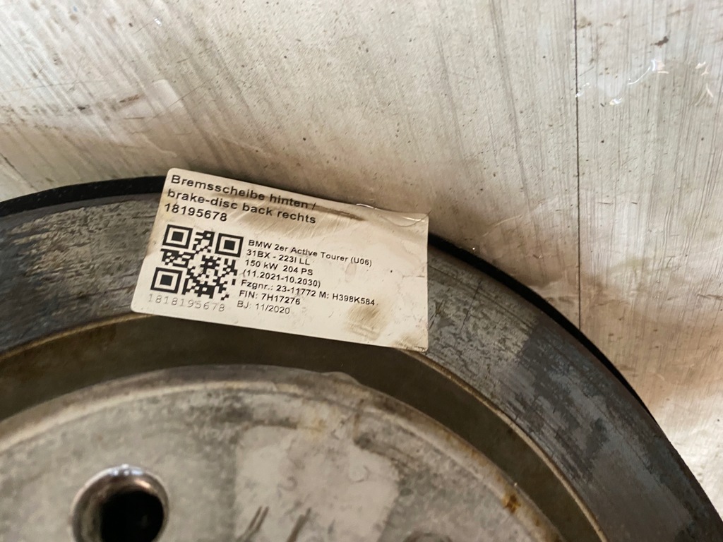 фото №7, Bmw 2 u06 f44 поворотний кулак важіль правий задня 6895885