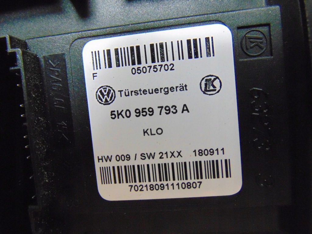 фото №16, Механізм скло лівий перед vw golf vi 5k1837729aa