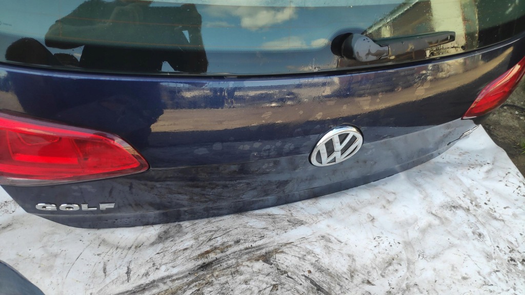 фото №5, Крышка багажника багажника комплектная vw golf vii hb lh5x