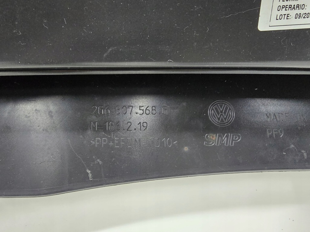 фото №8, Vw polo 2g lift 21-25 спойлер диффузор бампера заднего 2g6807568g