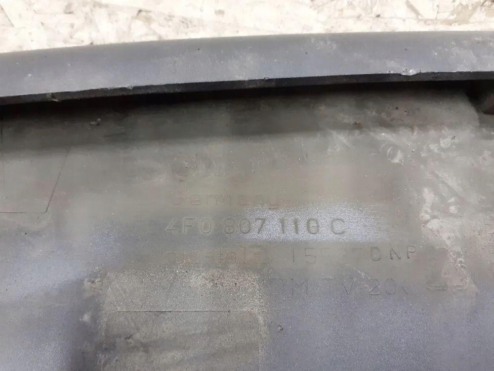 Спойлер накладка бампера перед audi a6 c6 4f lift s-line 08- 4f0807110c с Разборки