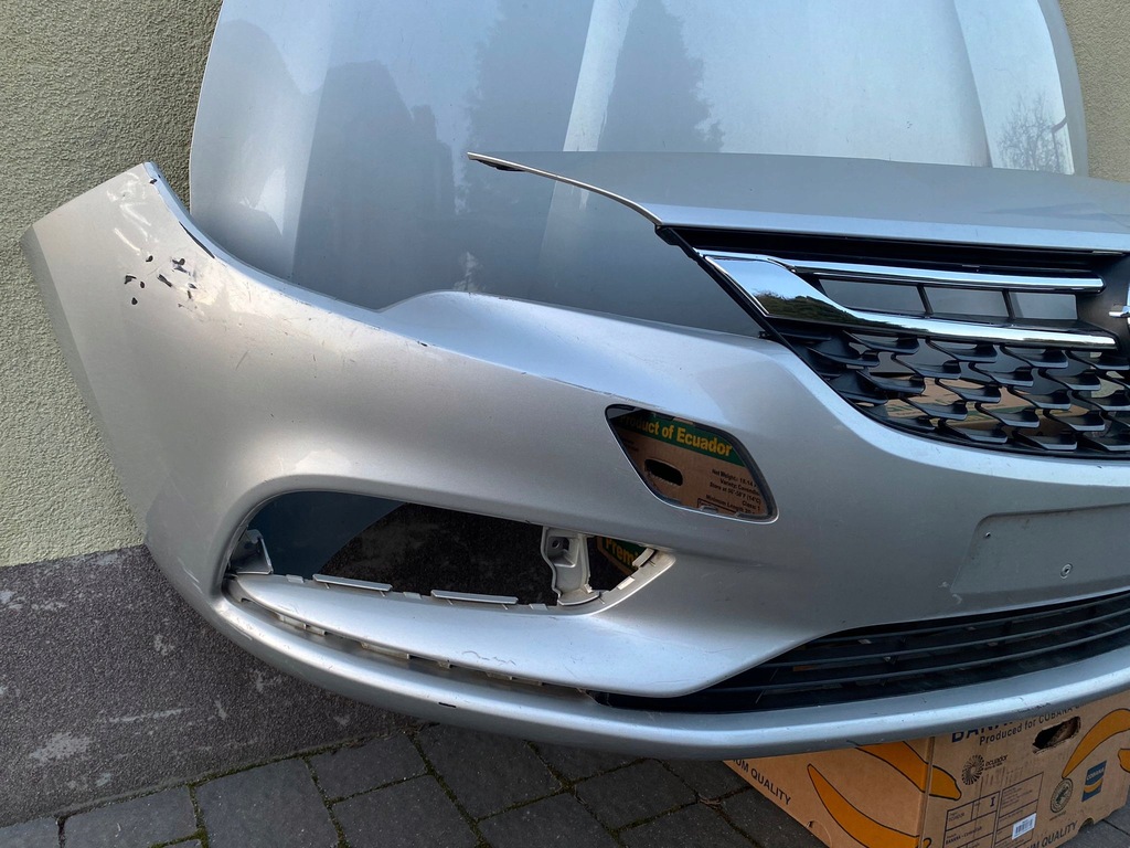 фото №7, Opel astra k v 15- капот бампер балка pas перед крила лампа ліва