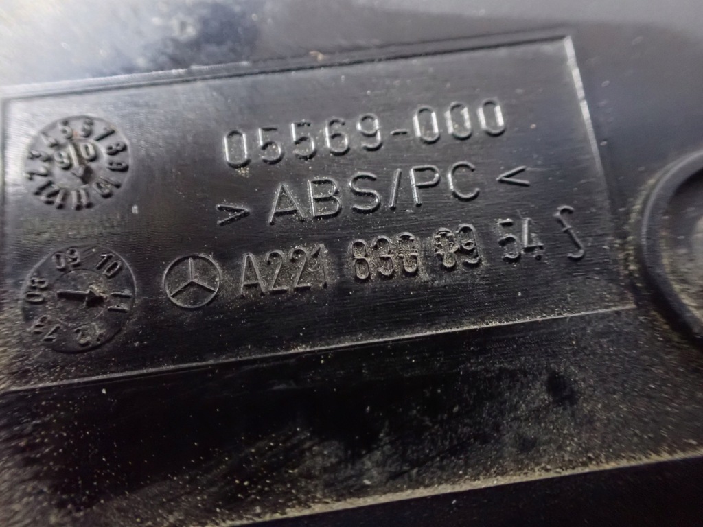 фото №10, Середня решітка обдув годинник mercedes s500 w221 a2218300954