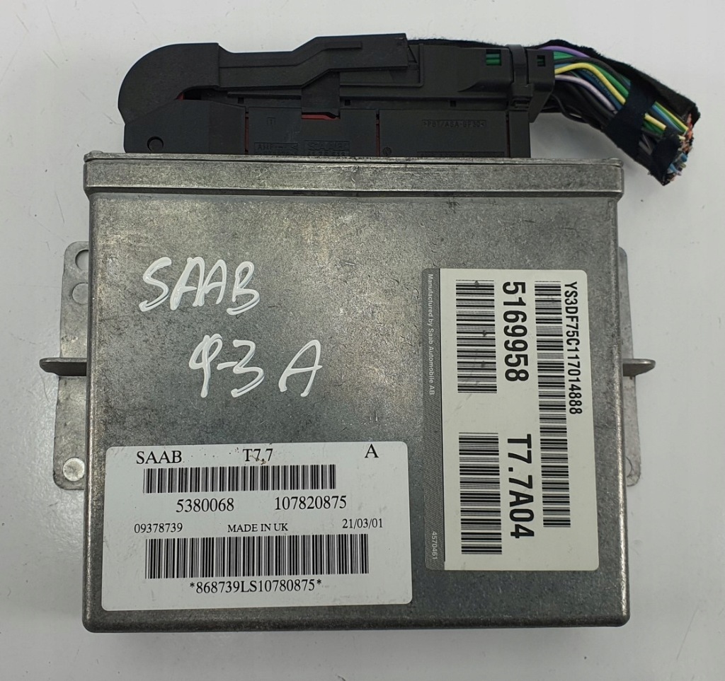фото №1, Бортовий комп'ютер двигуна saab 9-3 93 2.0 t 5169958