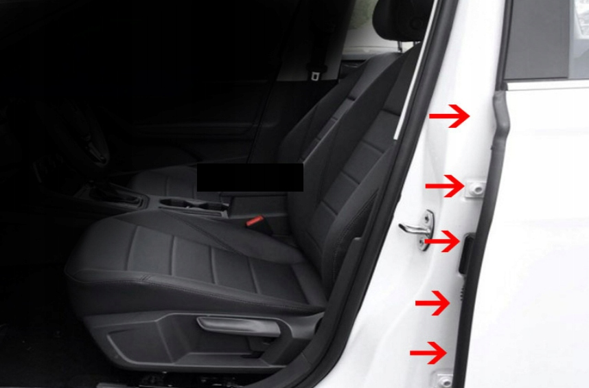 фото №13, Samoprzylepna прокладка do дверь автомобиля универсальная защита край 25m