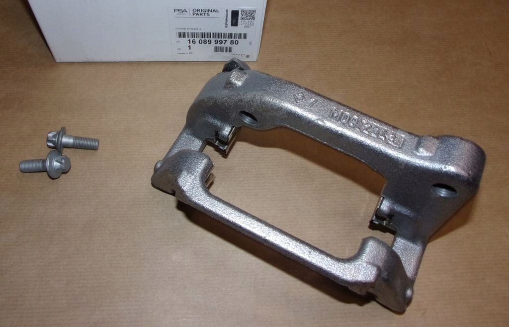 фото №1, Скоба супорт лівий задня 1608999780 оригінальний номер psa 208