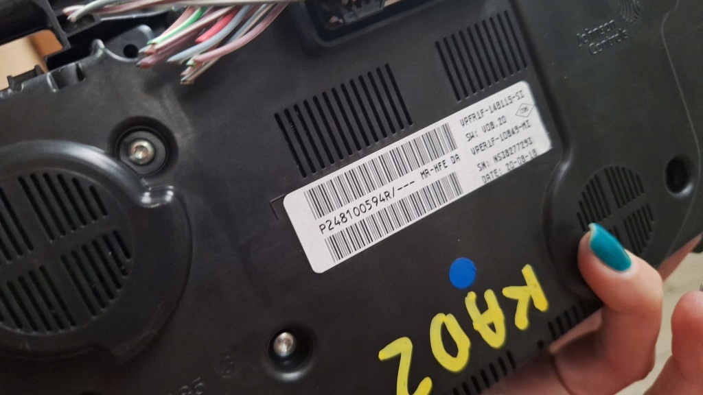 фото №3, Счетчик приборы спидометр renault kadjar lift 248100594r