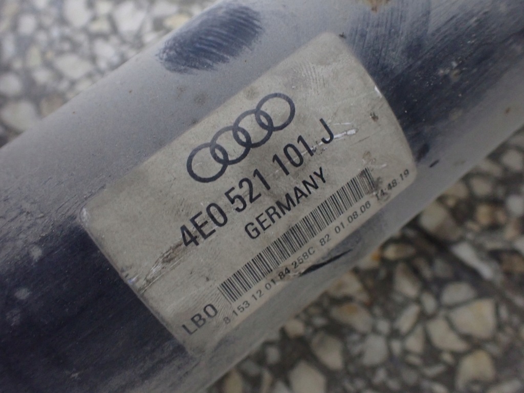 фото №10, Wał привідний audi a8 s8 d3 5,2 króki 4e0521101j