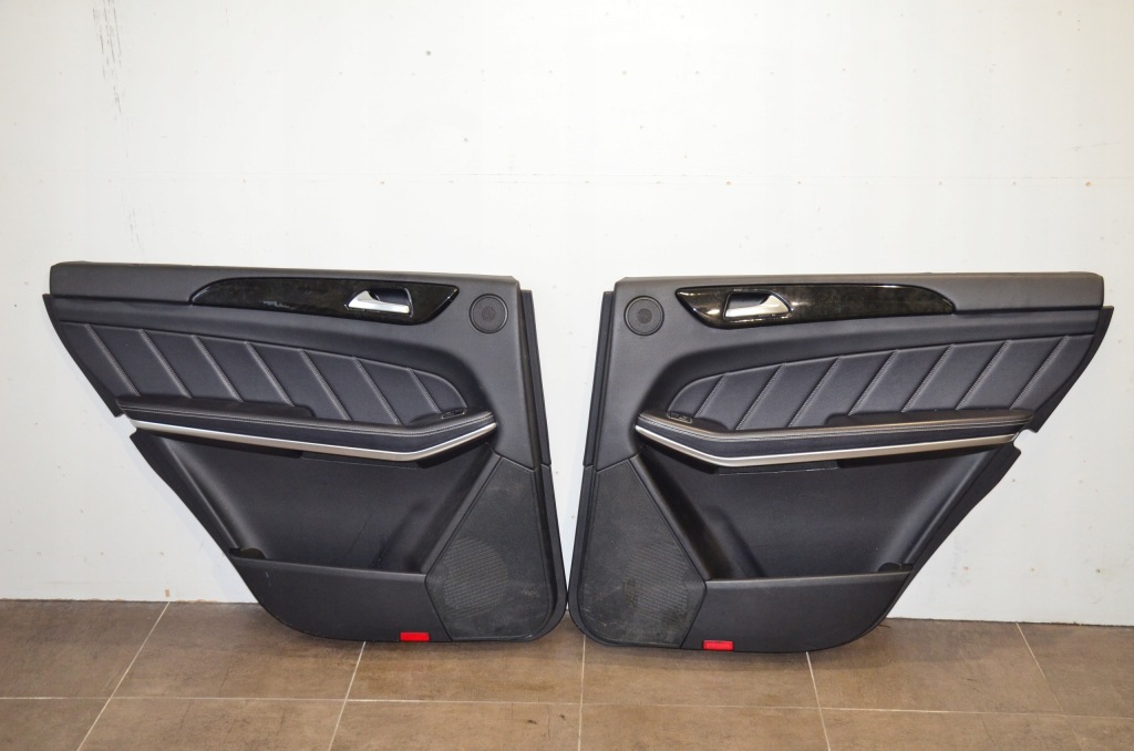 фото №6, Mercedes x166 gl сиденье 7 мест кожа czarna kompl