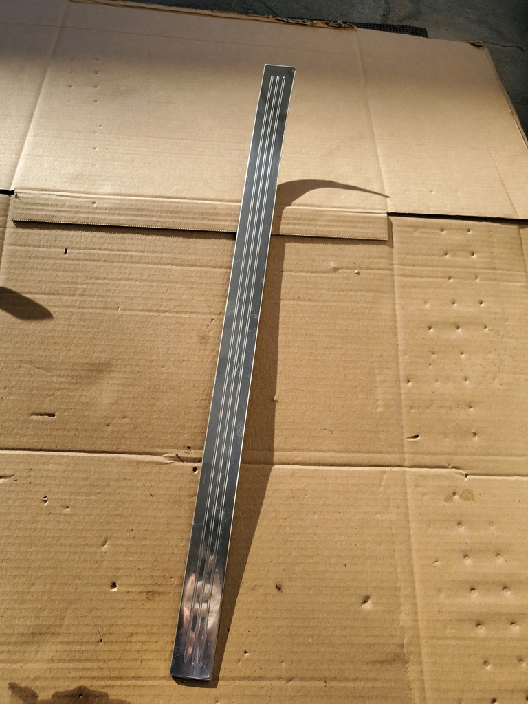 фото №1, Молдинг накладка порог хром правая mercedes w221