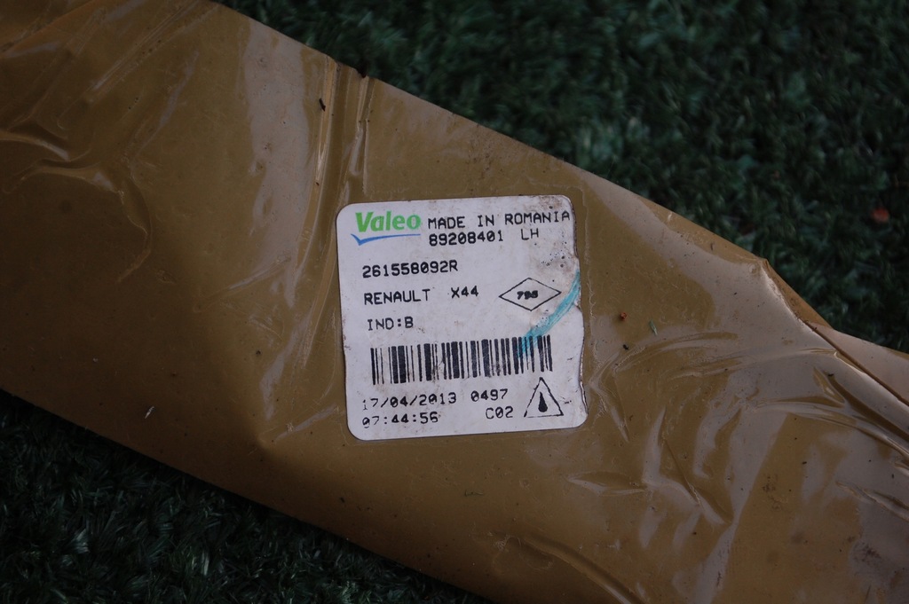 фото №3, Стекло противотуманной фары renault twingo ii lift 261558092r