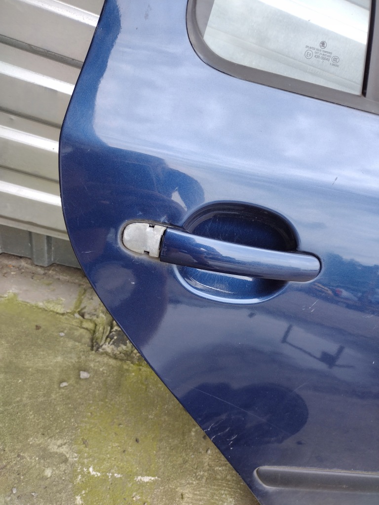 фото №3, Дверь правый задняя skoda octavia ii kombi