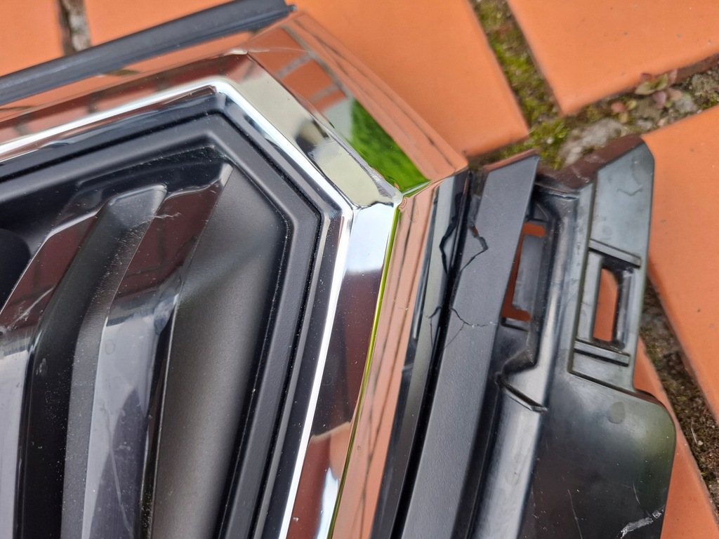 фото №4, Skoda kamiq 19- решётка радиатора решётка радиатора решётка защита pod радар оригинал