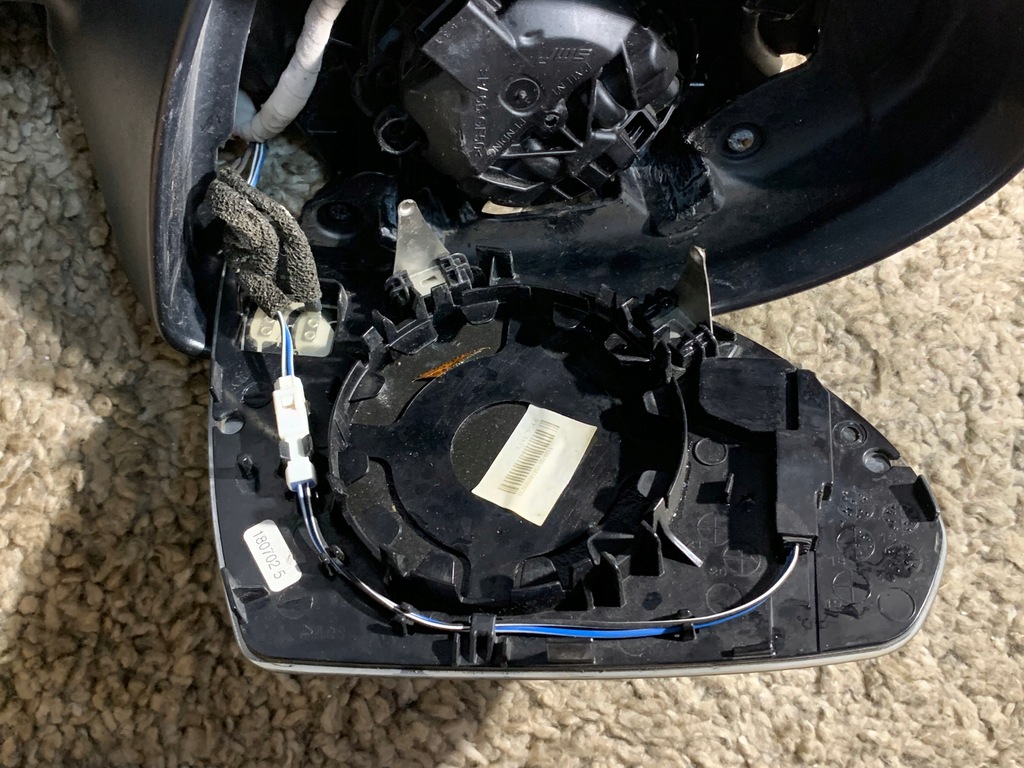 фото №11, Kia optima зеркало левая 19pin камера blis el складной 87610-d4ag0