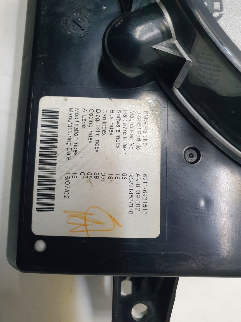 фото №4, Счетчик приборы mini cooper r53 62116921518