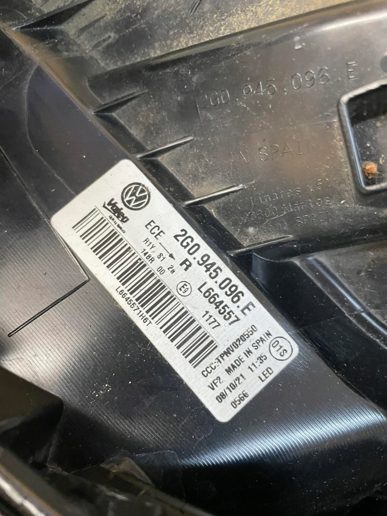 фото №8, Vw polo vi lift лампы лампа задняя 2g0945093d 2g0945094d 2g0945095e 2g0945096e