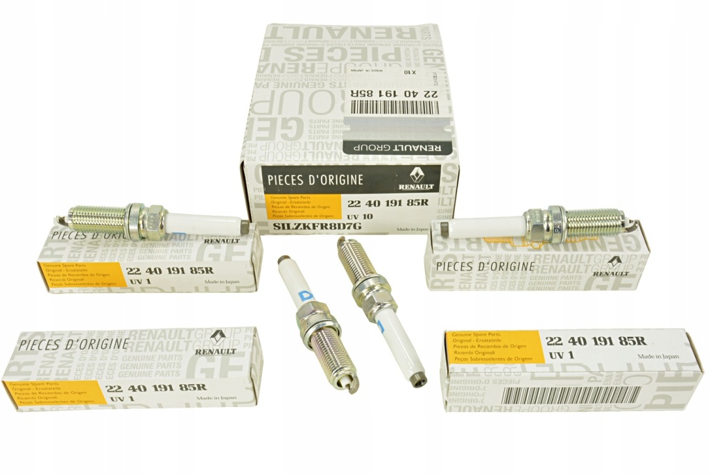 фото №1, 4x свеча зажигания 1.3 tce dokker duster lodgy оригинальный номер