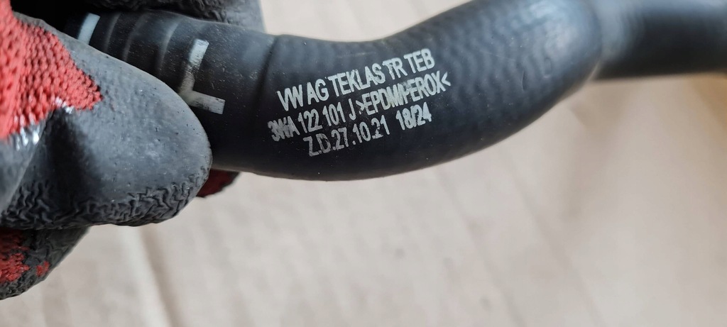 фото №6, S3 8y a3 lift шланг wąż трубка wody 2.0 tfsi 3wa122101j